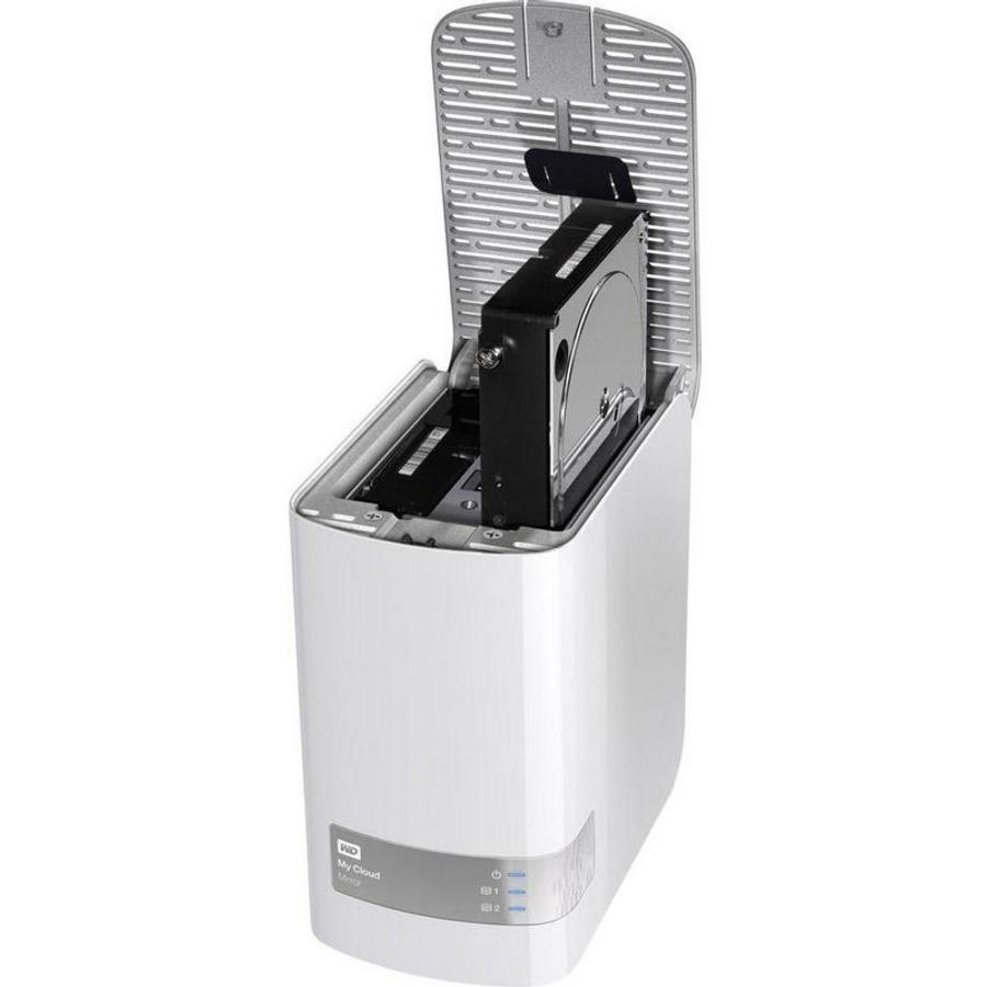 Servidor NAS - WD My Cloud Mirror (Gen 2), 2 Bahías, 8TB, Gigabit Ethernet