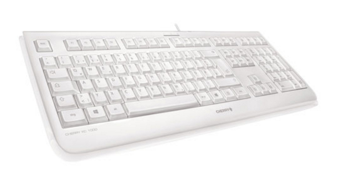 Teclado gaming - Cherry KC 1068 USB Español Gris