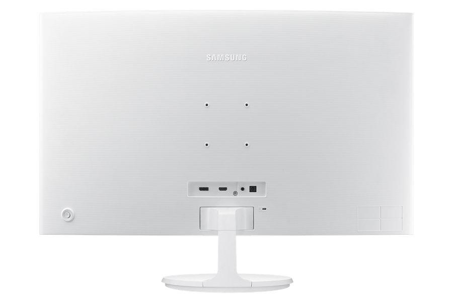 Monitor - Samsung C32F391FWU, 31.5", Curvo, Full HD, Blanco