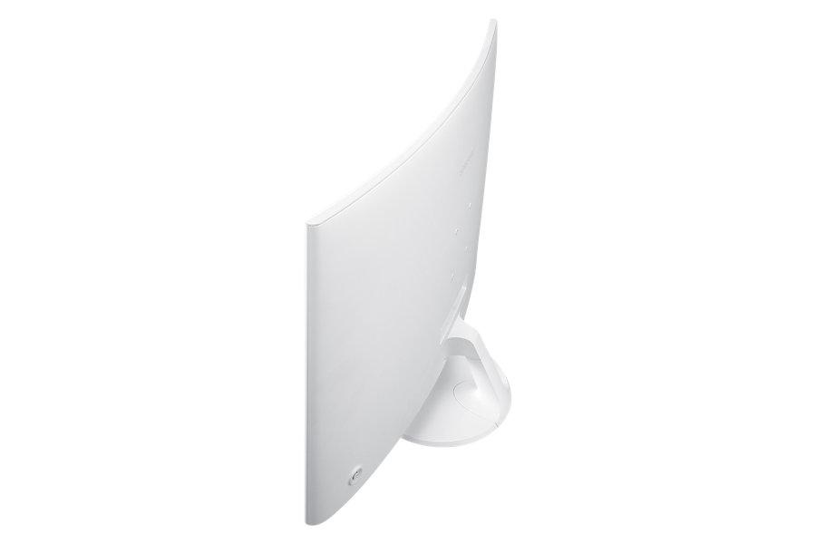 Monitor - Samsung C32F391FWU, 31.5", Curvo, Full HD, Blanco