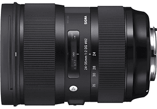 Objetivo - Sigma SIAT 601, 24-35 mm, 122mm, DG HSM NA, F2, Zoom angular, Para Nikon