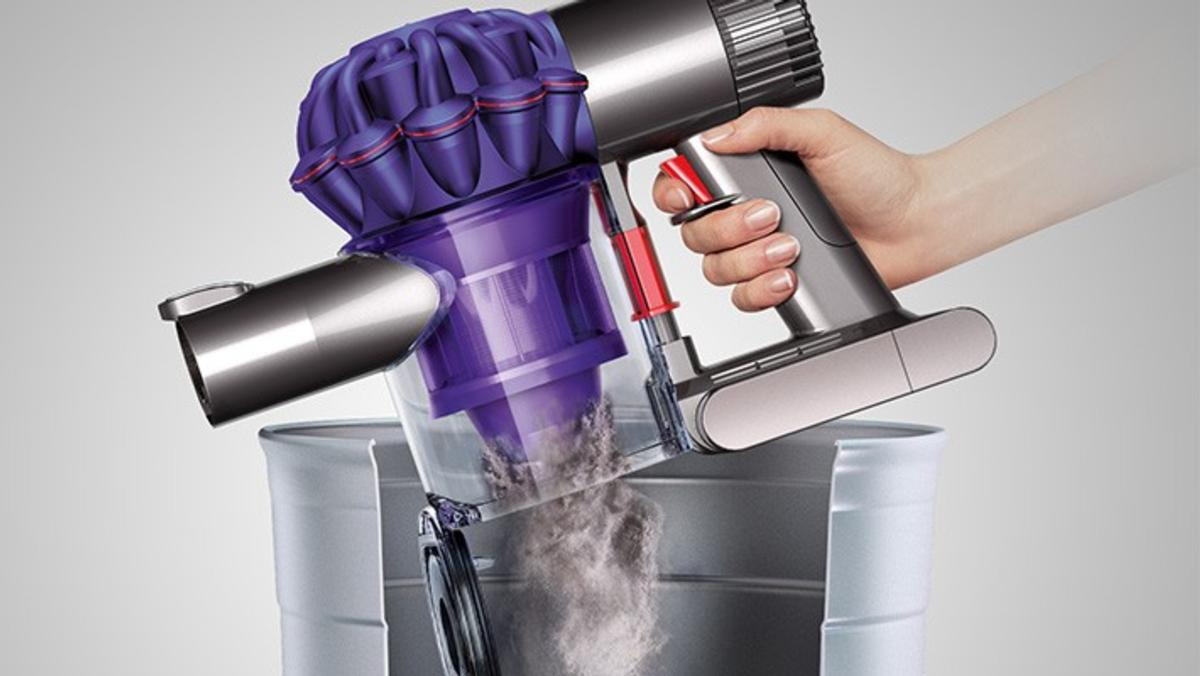 Aspirador escoba - Dyson V6 Total Clean,Tecnología 2 Tier Radial Cyclones, Sin cable