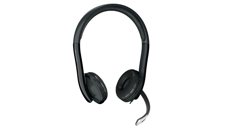 Microsoft LifeChat LX-6000 for Business Binaurale Diadema Negro auricular con micrófono