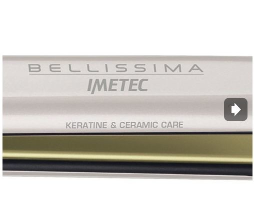 Plancha de pelo - Imetec Bellissima B9 400, Liso y ondulado, Rosa