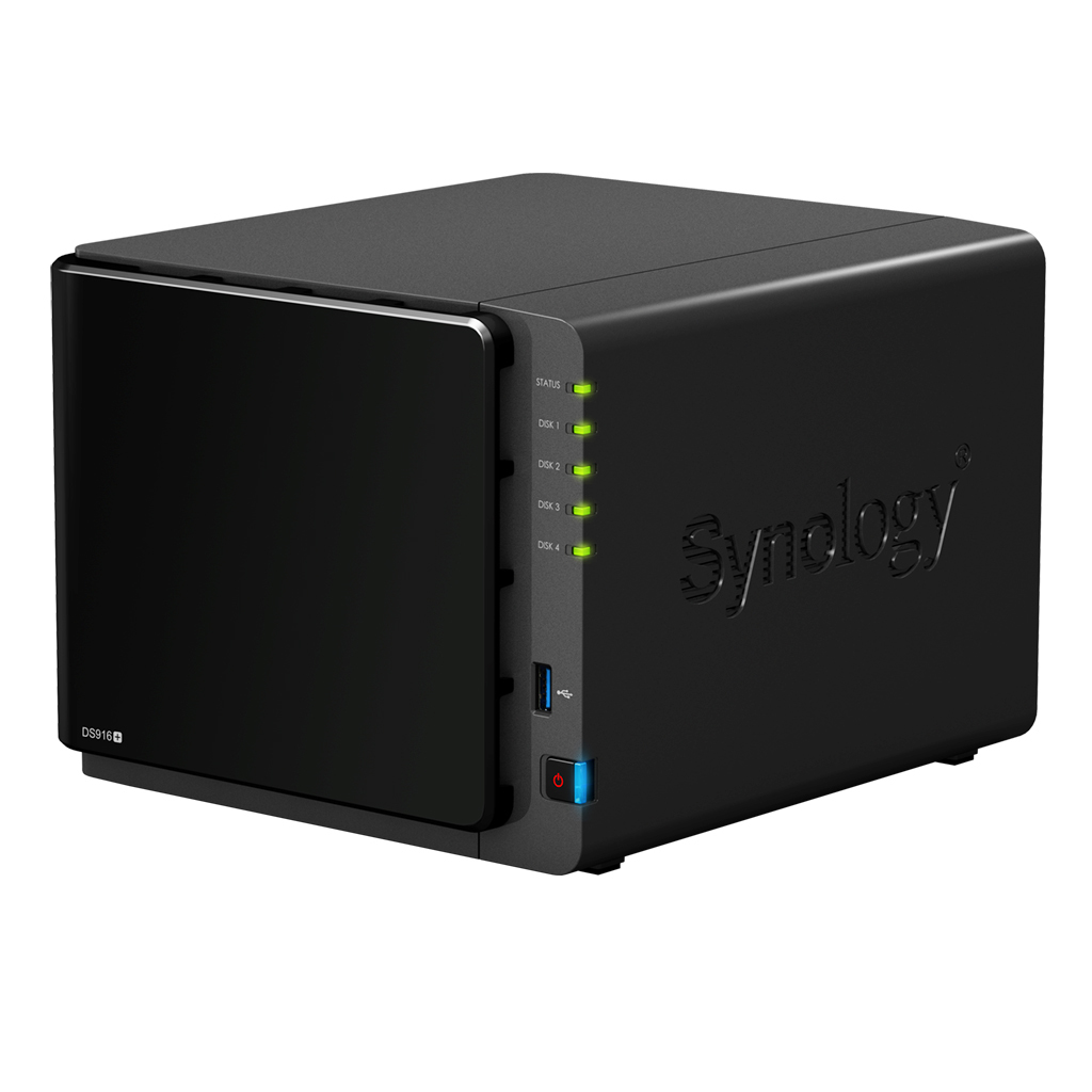 Servidor NAS - Synology DS916+ Escritorio Ethernet Negro servidor de almacenamiento
