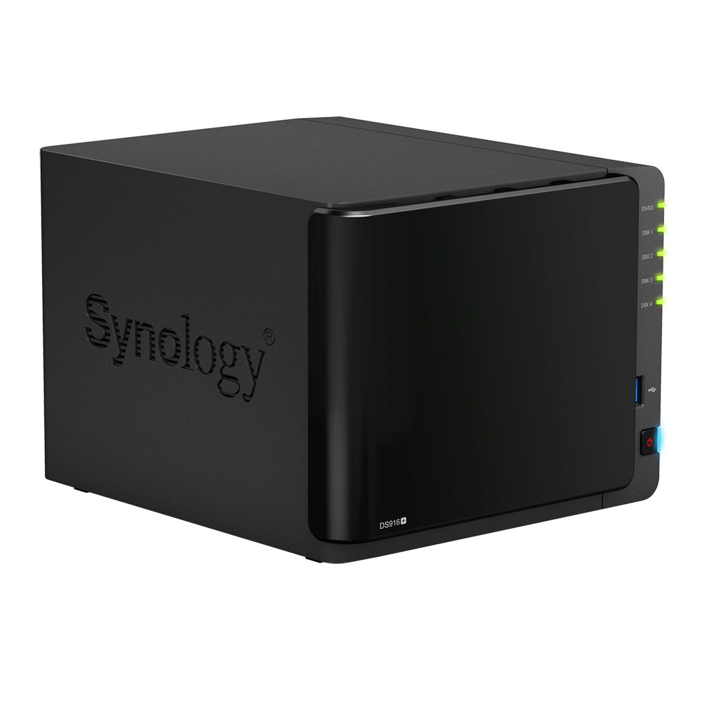 Servidor NAS - Synology DS916+ Escritorio Ethernet Negro servidor de almacenamiento
