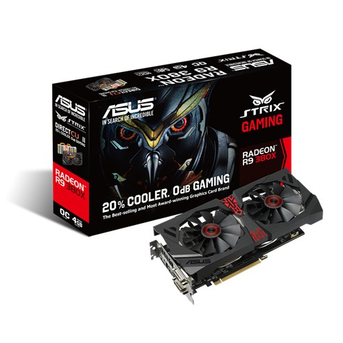 ASUS STRIX-R9380X-4G-GAMING AMD Radeon R9 380X 4GB