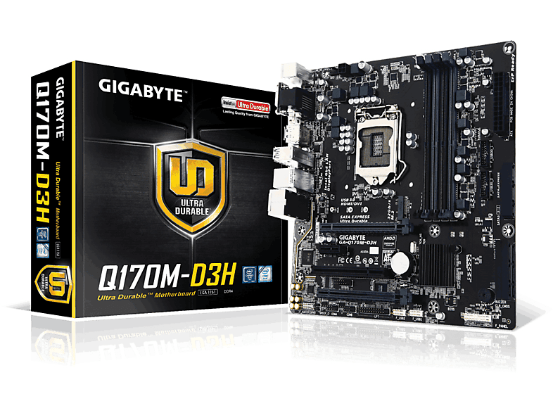 Gigabyte GA-Q170M-D3H Intel Q170 ATX LGA1151 placa base