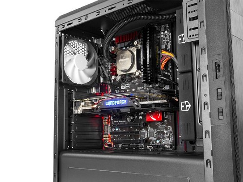 Caja PC - Nox Hummer ZS Midi-Tower Negro
