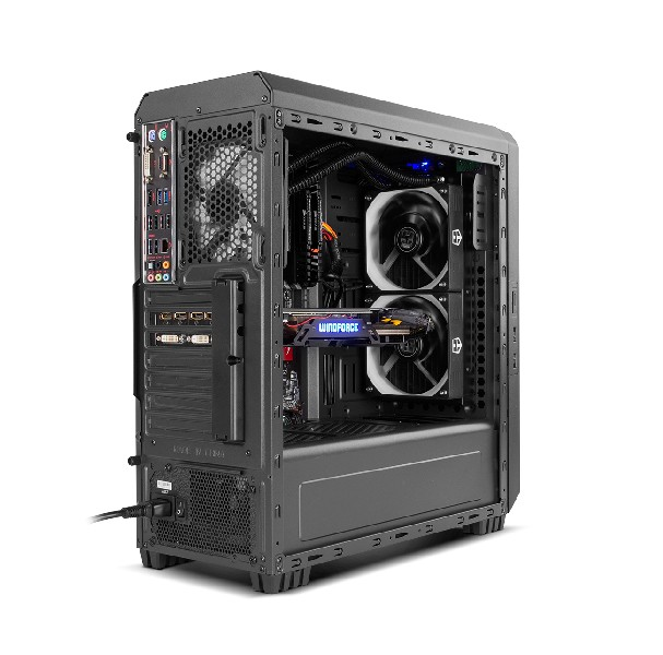 Caja PC - Nox Hummer ZS Midi-Tower Negro