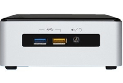 INTEL Intel NUC5i3RYH 2.1GHz i3-5010U BGA1168 Negro, Acero inoxidable