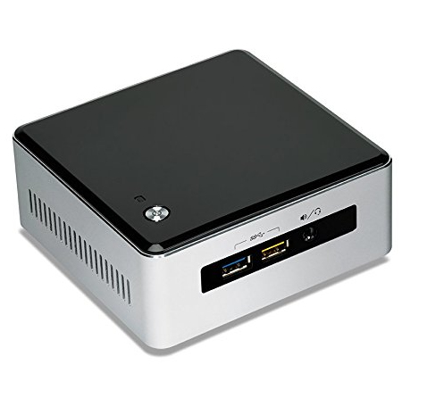 INTEL Intel NUC5i3RYH 2.1GHz i3-5010U BGA1168 Negro, Acero inoxidable