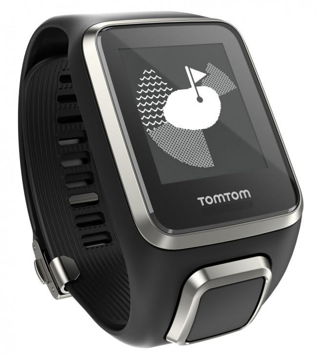 Reloj deportivo - TomTom Golfer 2, Negro, GPS, talla L, para golf