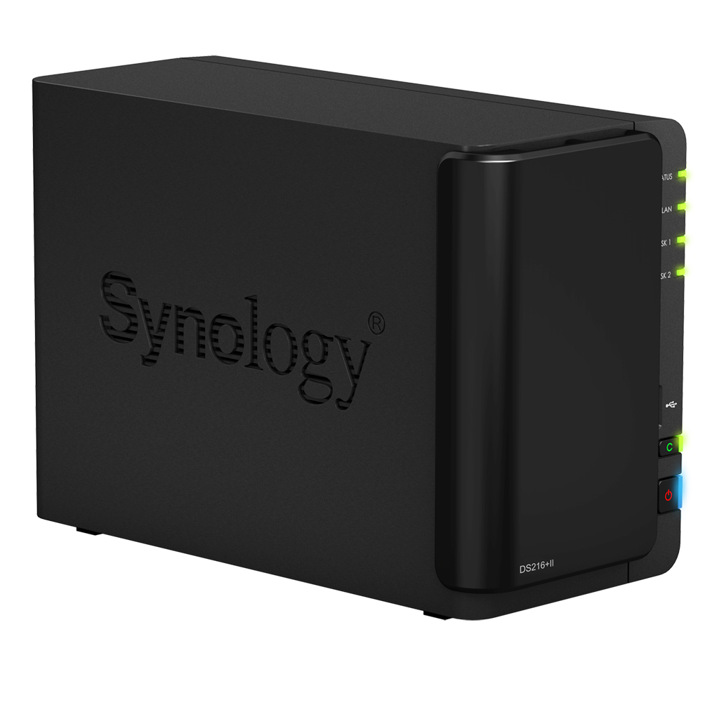 Servidor NAS - Synology DS216+II 2 BAY 1.6 GHZ DC 1XGB