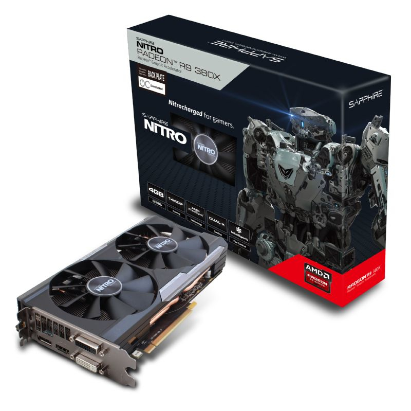 Sapphire NITRO R9 380X 4G D5 AMD 4GB