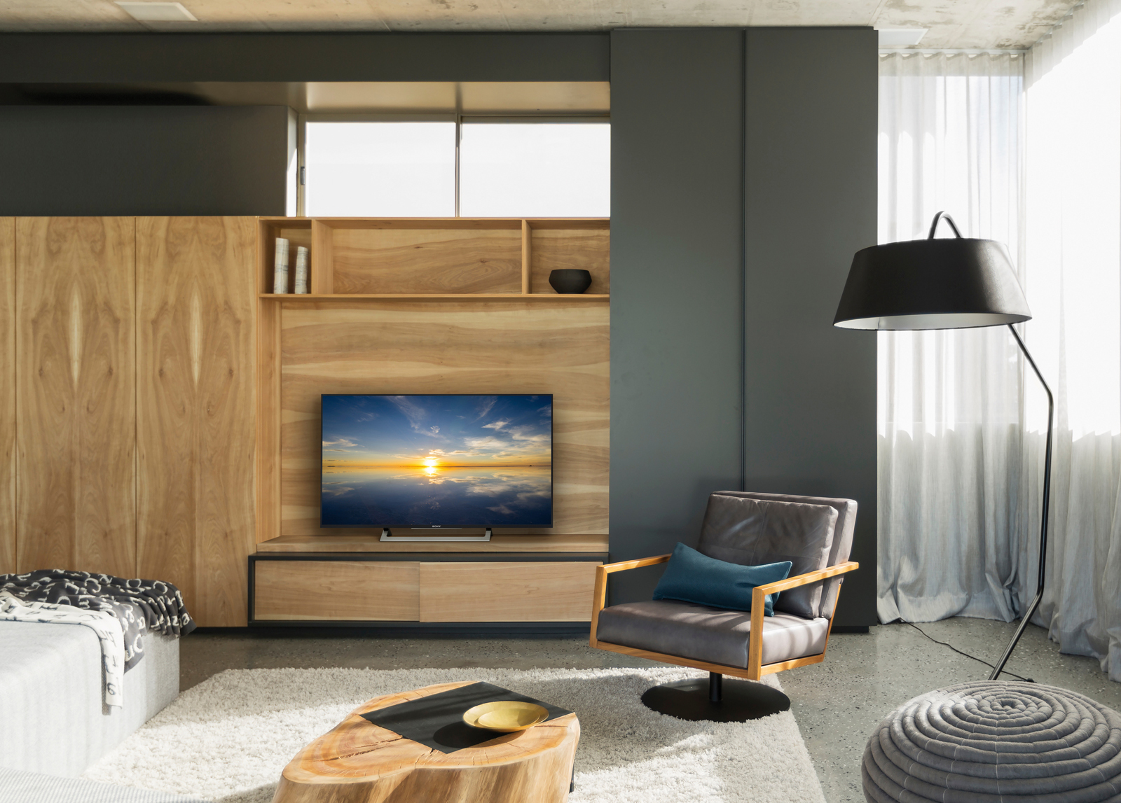 TV LED 55" - Sony 55XD8005, Ultra HD 4K, HDR, TRILUMINOS, Android TV