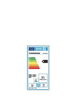 TV LED 40" - Thomson 40UB6406, Ultra HD 4K, Smart TV, Quad Core