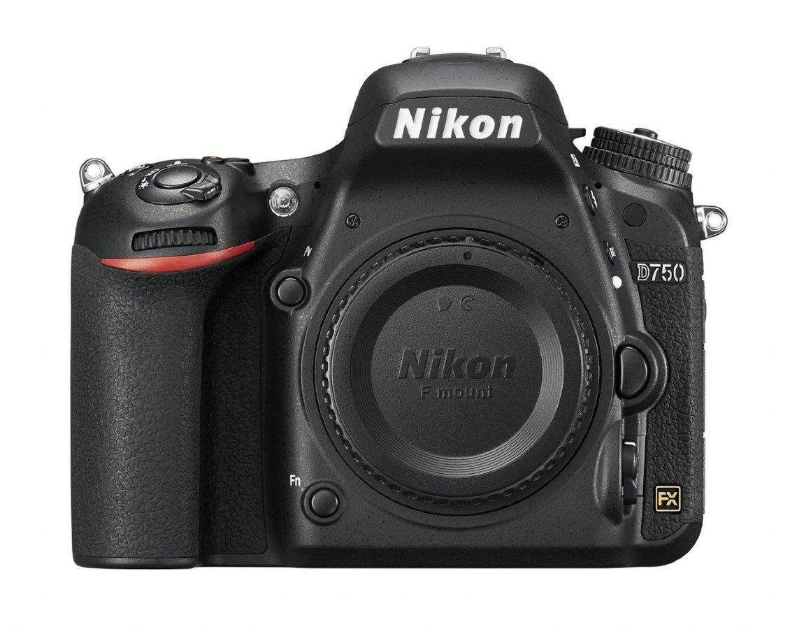 NIKON Cámara Réflex - Nikon D750, 24.3 Mp, WiFi+ objetivo 24-120 mm VR