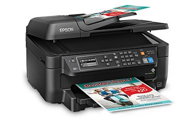Impresora Multifunción - Epson WorkForce 2750DWF, WiFi, Negro