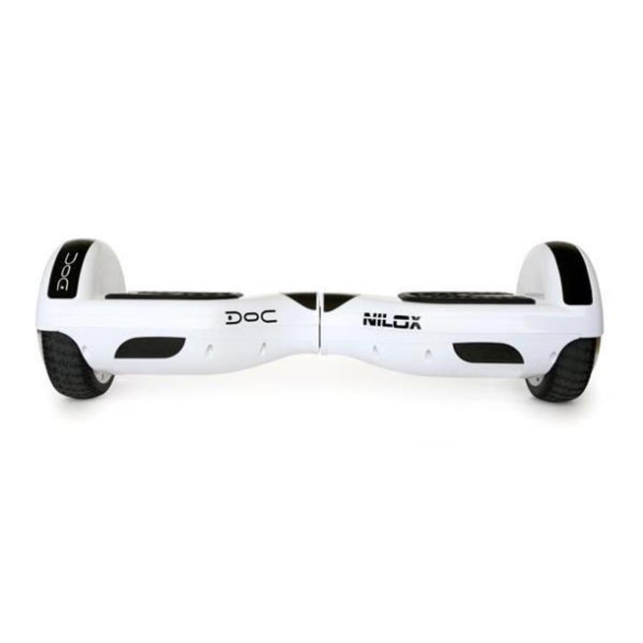 Hoverboard - Nilox Doc HoverboardWhite 6.5 + Bolsa, Luces Leds, Blanco
