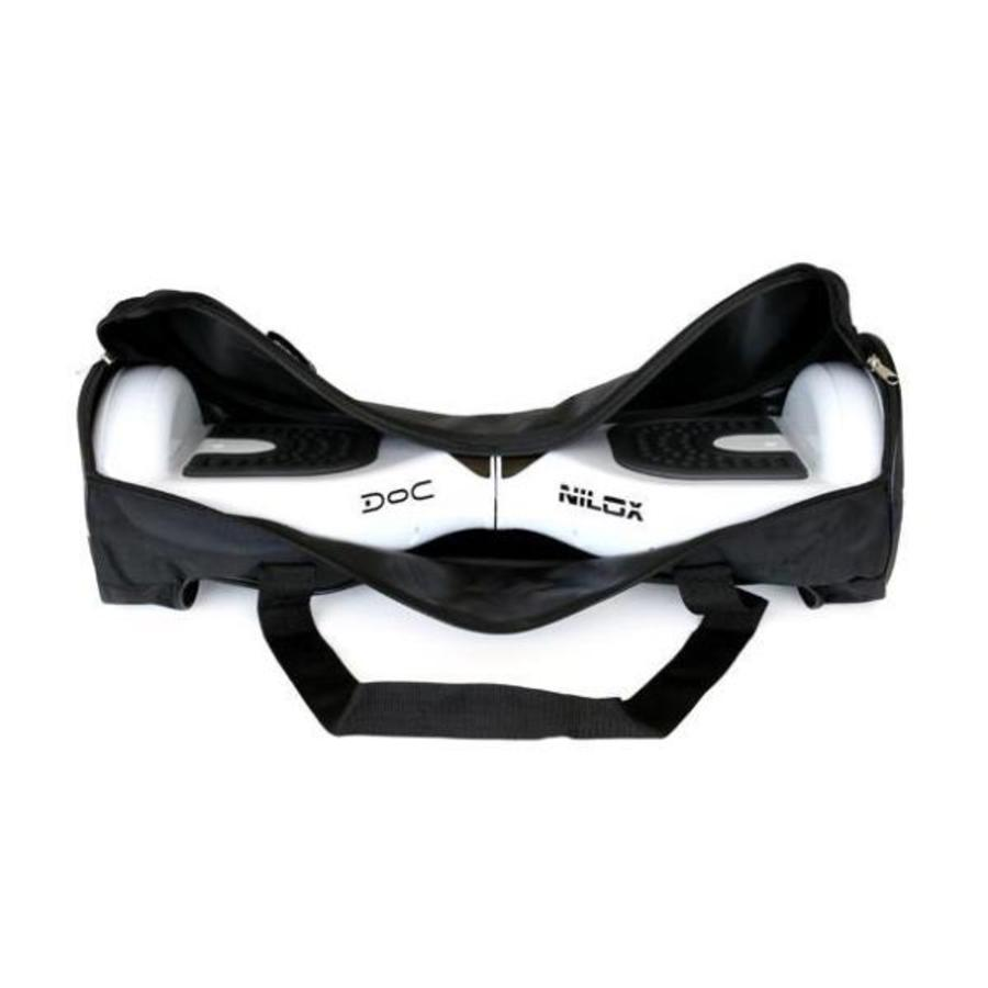 Hoverboard - Nilox Doc HoverboardWhite 6.5 + Bolsa, Luces Leds, Blanco