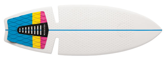 Waveboard - Razor RipSurf, Capacidad 100 kg, Polipropileno, Blanco