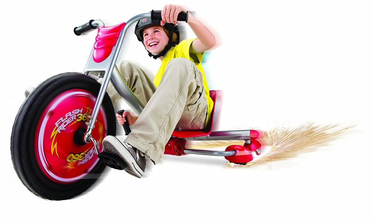 Triciclo - Razor Flashrider 360Estructura De Acero, Más De 6 Años, Hasta  73 Kg