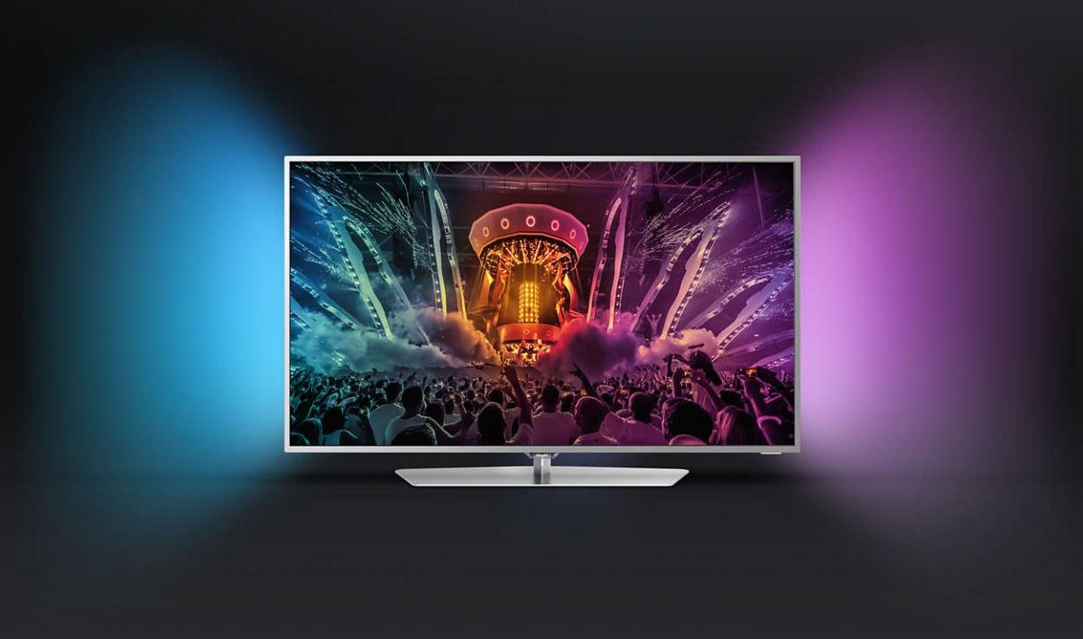 TV LED 49" - Philips 49PUS6551/12, Ultra HD 4K, HDR Plus, Android TV, Ambilight