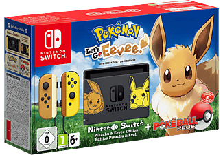 Switch Pokémon - Let's Go Evoli! Edition - Spielekonsole - Schwarz/Gelb