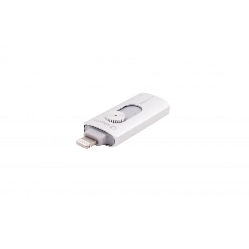 Silver Ht Pendrive De 32 Gb- Silver Ht Stick Pro, Otg, 32Gb, Usb  3.0 (3.1 Gen 1), Plata