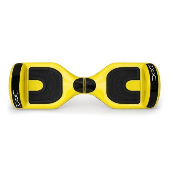Hoverboard - Nilox Doc Hoverboard6.5 + Bolsa, Luces Leds, Amarillo