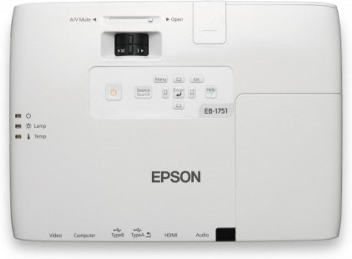 Proyector - Epson Eb-1751, 2600Lúmenes, Usb 3 En 1 Hdmi