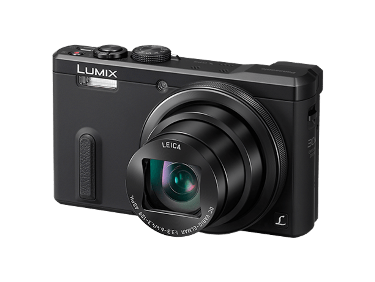 Cámara - Panasonic Lumix DMC-TZ60EG-K Negro, 18 Mp, WiFi y NFC