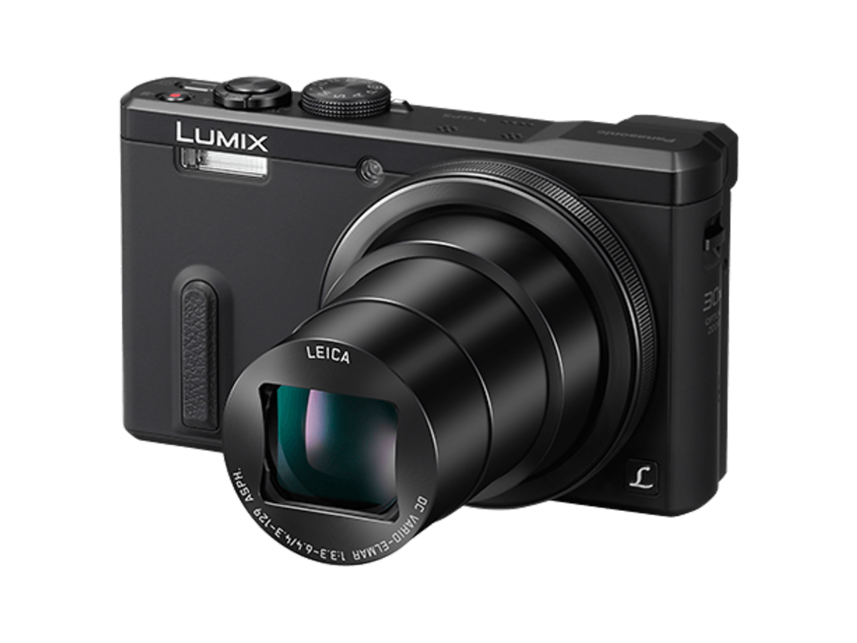 Cámara - Panasonic Lumix DMC-TZ60EG-K Negro, 18 Mp, WiFi y NFC