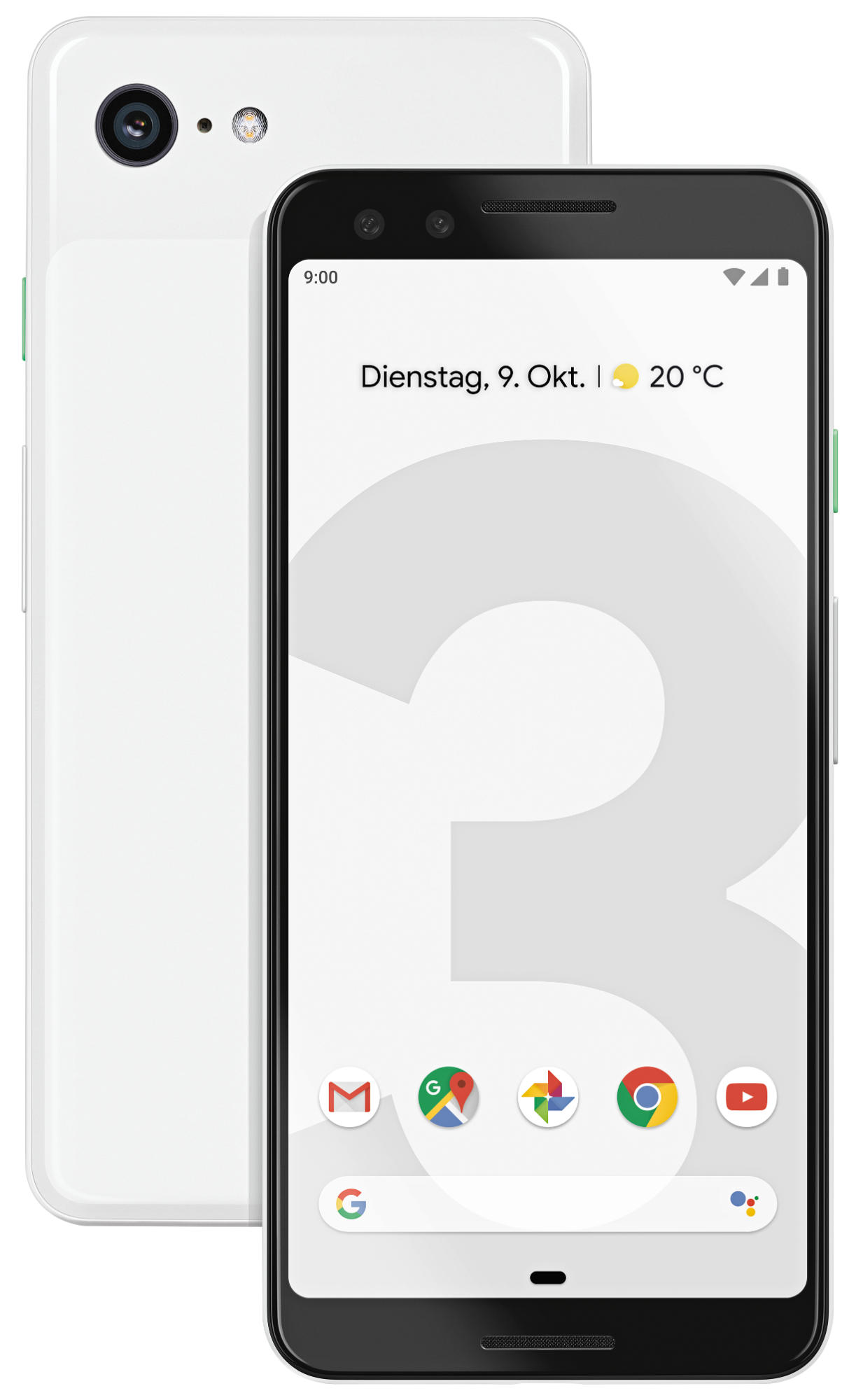 GOOGLE Pixel 3 64 GB Clearly White | MediaMarkt