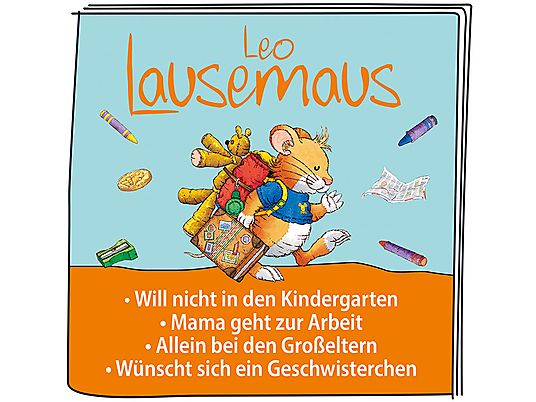 TONIES Leo Lausemaus 2 (Versione tedesca) - Figura audio /D 