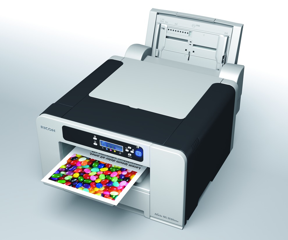Impresora de gel - Ricoh GelJet Aficio SG-3110DN, color