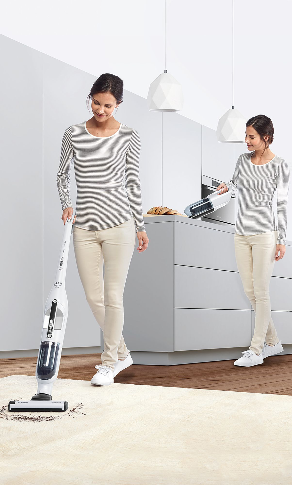 BOSCH Aspirateur balai 25.2 V (BCH3K255)