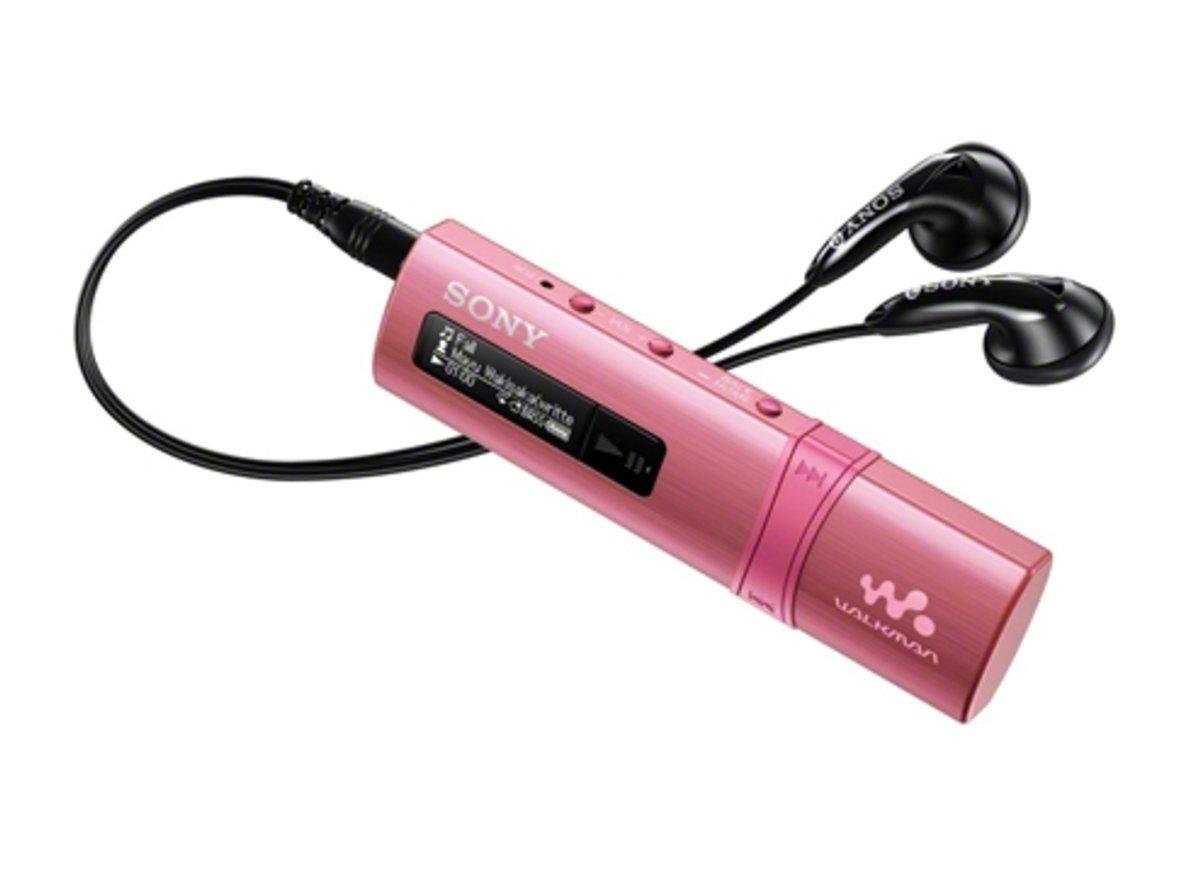 Reproductor MP3 - Sony Walkman NWZB183FP, 4 GB, Rosa