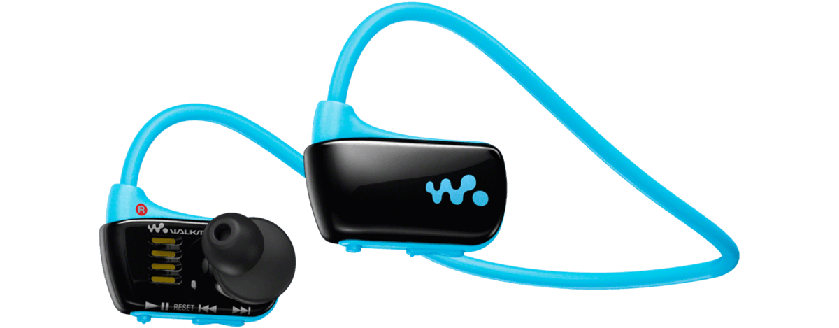 MP3 acuático deportivo - Sony Walkman Sport NWZ-W273S, Azul