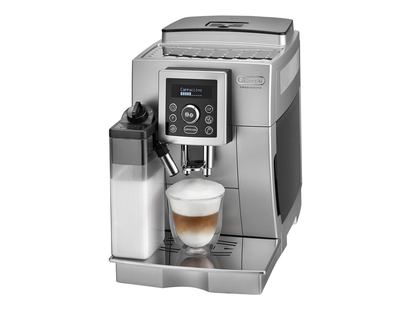 Cafetera superautomática - DeLonghi ECAM 23.460.S Presión de 15 bares Sistema Thermo-block