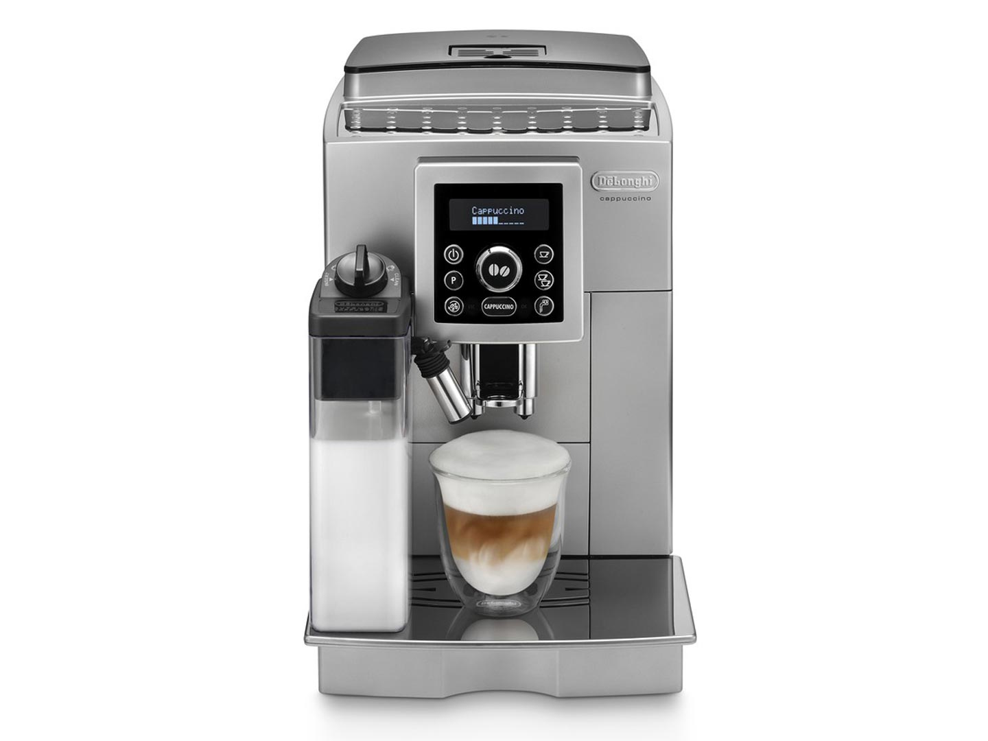 Cafetera superautomática - DeLonghi ECAM 23.460.S Presión de 15 bares Sistema Thermo-block