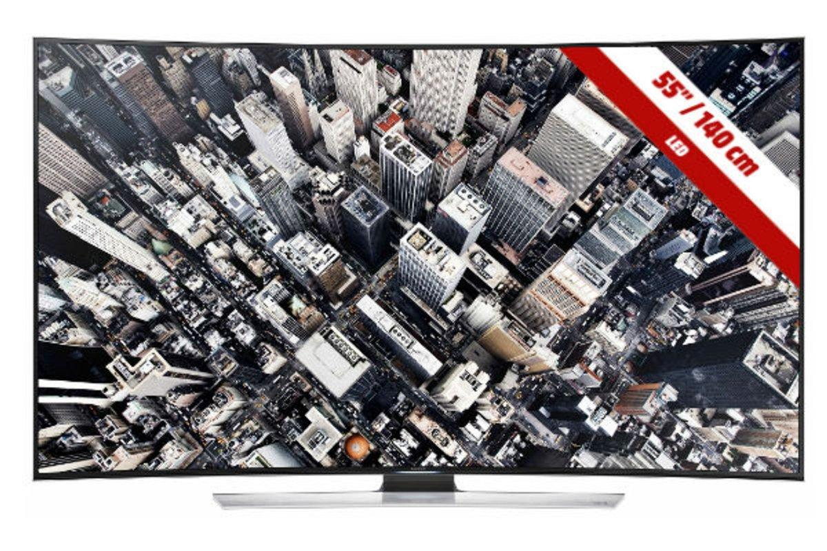 TV LED 55" - Samsung 55HU8500 TV Curve, Ultra HD 4K, Smart TV Quad Core, 3D