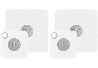 TILE Mate (2019) + Slim Combo - Schlüsselfinder (2x Mate, 2x Slim) (Weiss)