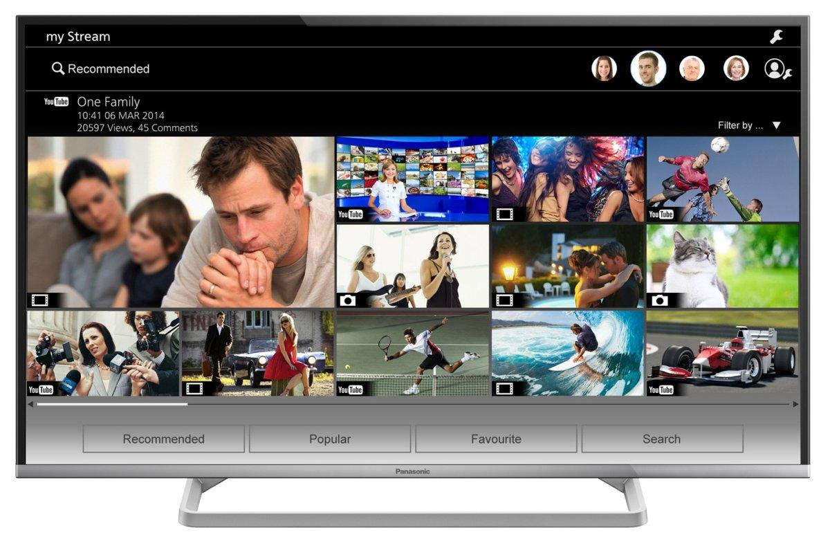 TV LED 42" - Panasonic TX-42AS600E, Smart TV Dual Core, WiFi, 100 Hz