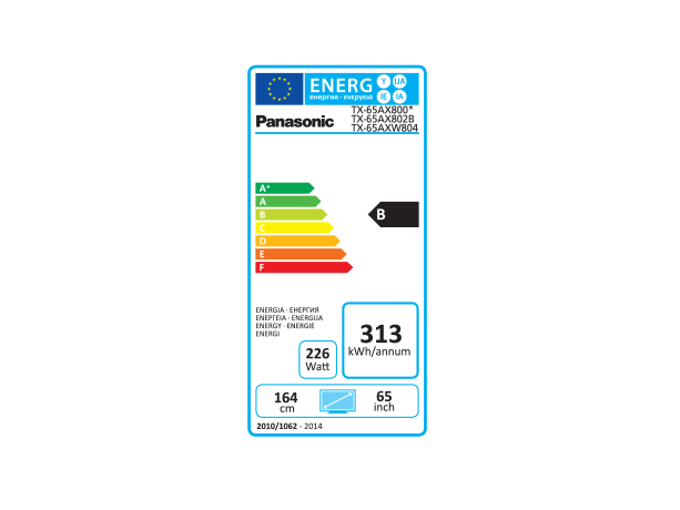 TV LED 65" - Panasonic TX-65AX800E, Ultra HD