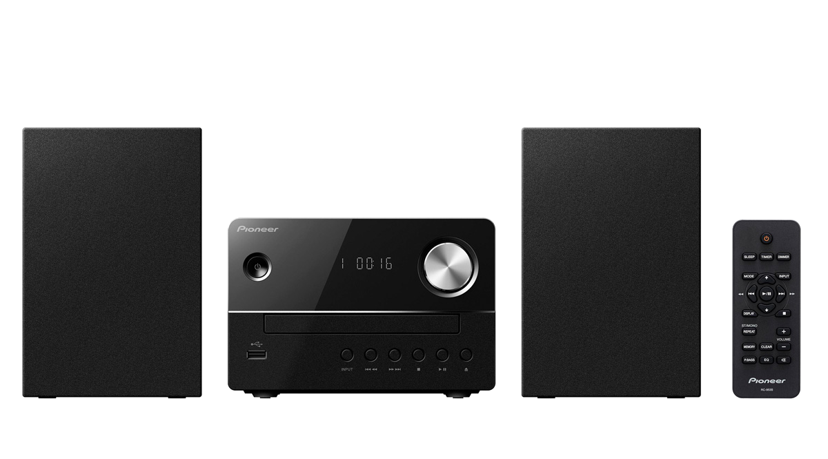 Microcadena - Pioneer X-EM16, Lector CD, USB MP3, Radio FM