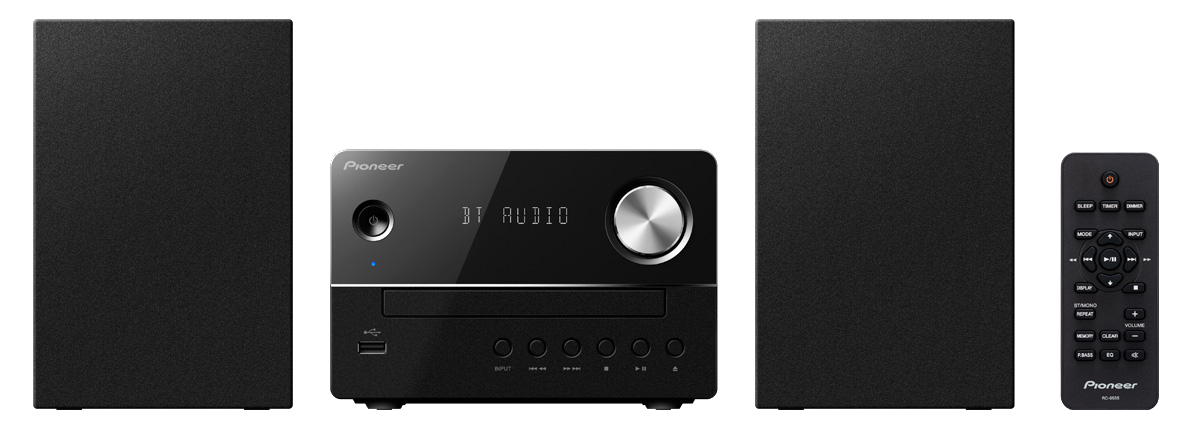 Microcadena - Pioneer X-Em26, Bluetooth,Lector Cd, Usb Mp3, Radio Fm