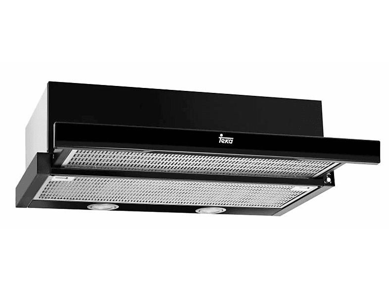 REACONDICIONADO Seminuevo Bueno Campana telescópica - Teka TL 6310, 2 Velocidades, 332 m³/h, 60 cm, Negro