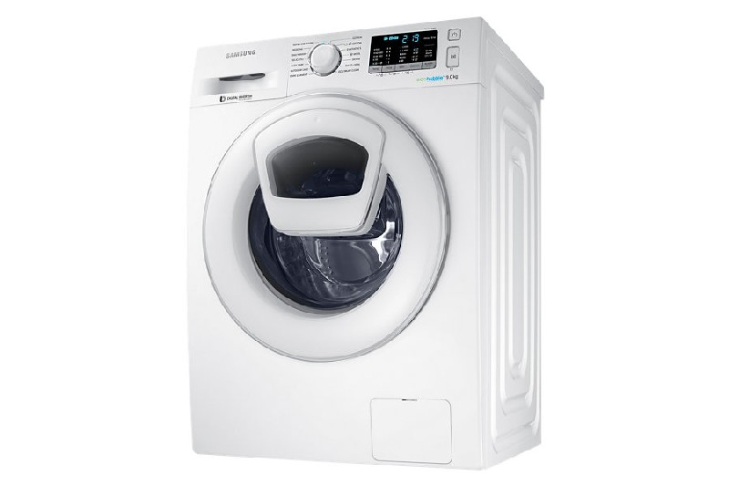 Lavadora carga frontal - Samsung WW90K5410WW 9 Kg 1400 r.p.m Tecnología AddWash Sistema EcoBubble